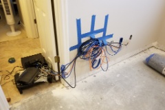 20190902 085736  Had to keep the network infrastructure up while we installed the new floor.