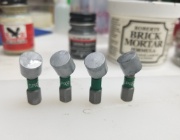 20180322 062145  I finally found a use for some of the extra 30 Spax bits I have from all the 1lb boxes of Spax screws I have bought.